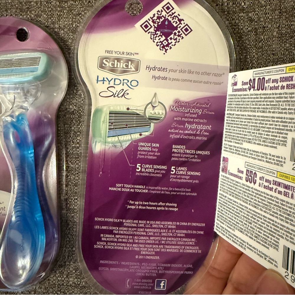 SCHICK Hydro Silk Razor x3 - Picture 3 of 4